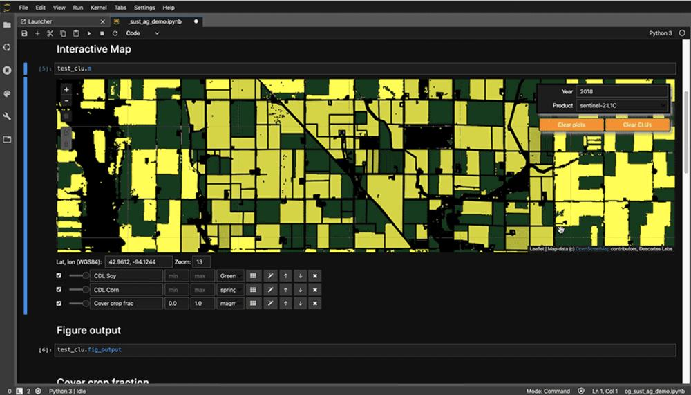 Descartes Labs geospatial analytics platform